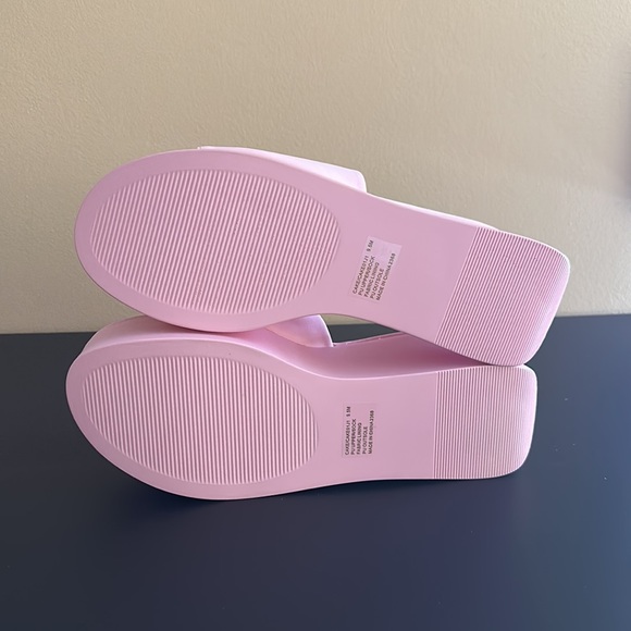 Madden Girl Baby Pink Platform Sandals - Picture 4 of 7